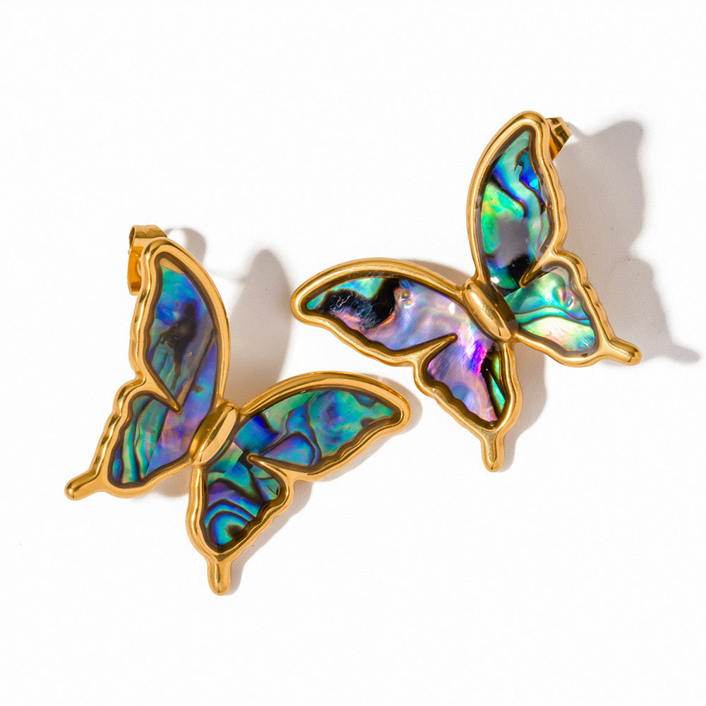 Fantasy butterfly earrings