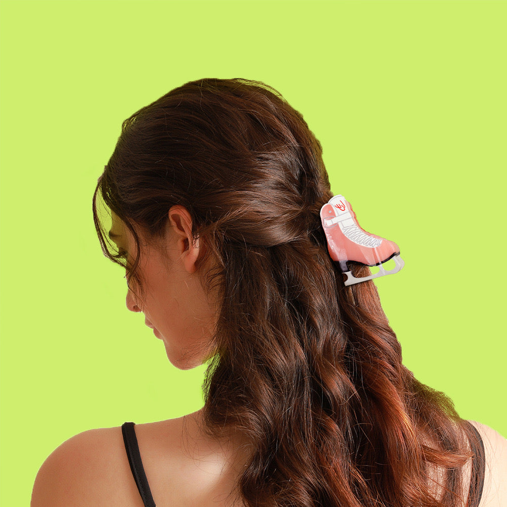 Roller Skates Hair Claw