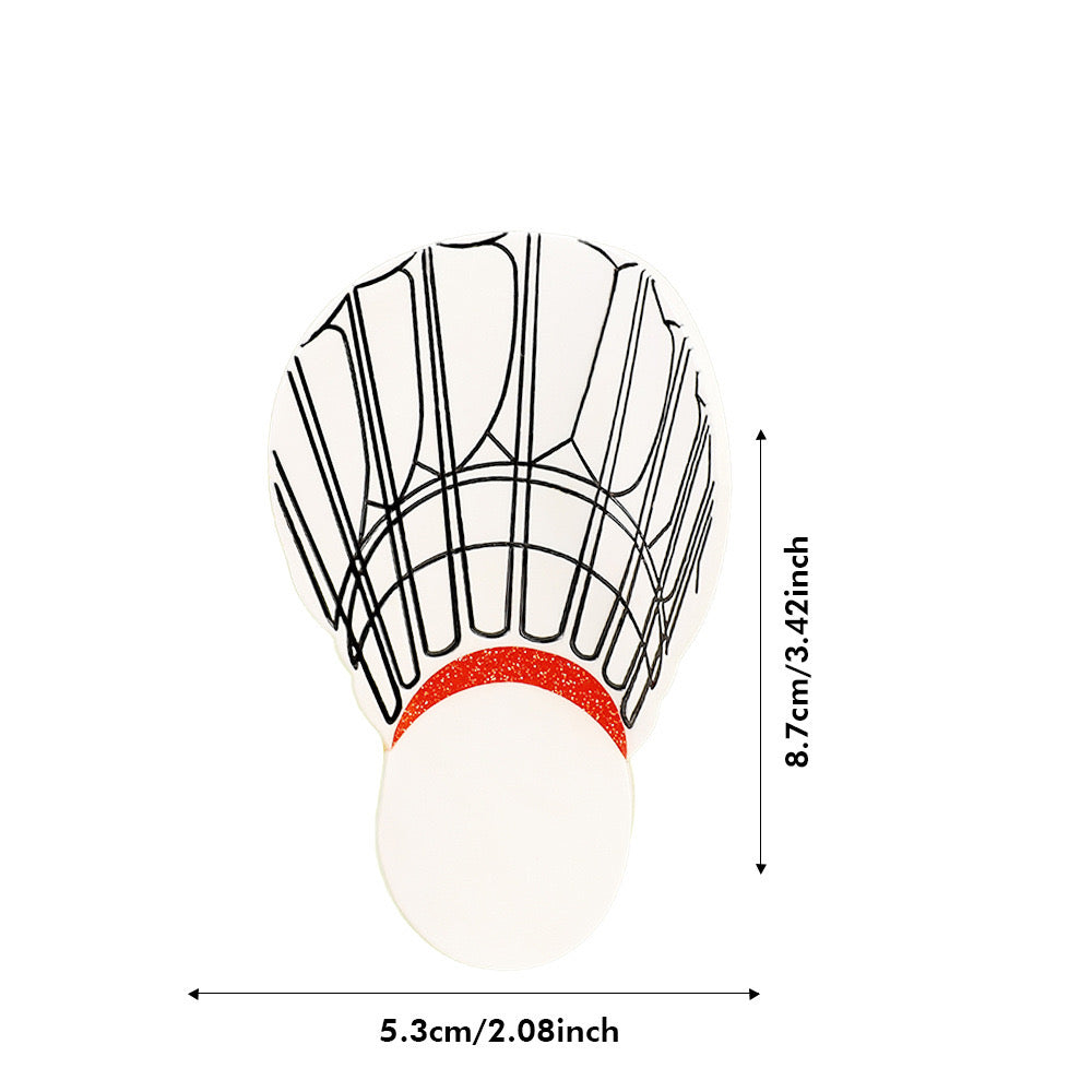 Badminton Hair Claw