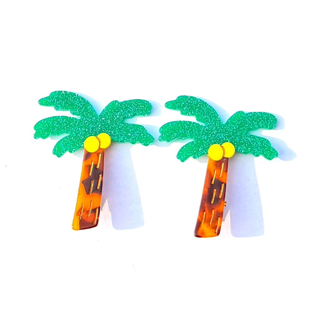 Coconut Tree Hair Claw