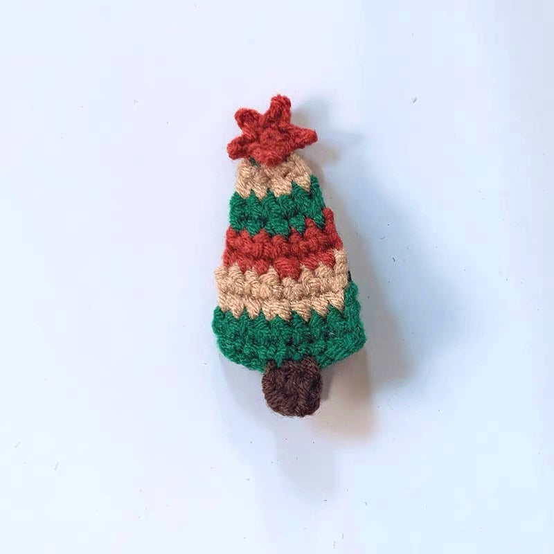 Handmade Christmas Tree Hair Clip