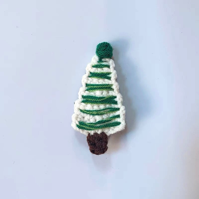 Handmade Christmas Tree Hair Clip