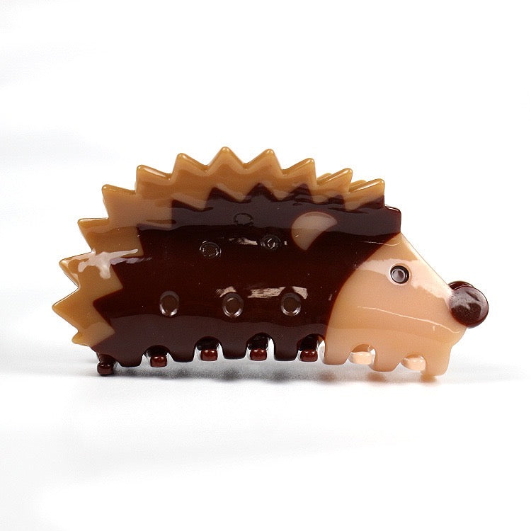 Brown Hedgehog Hair Claw