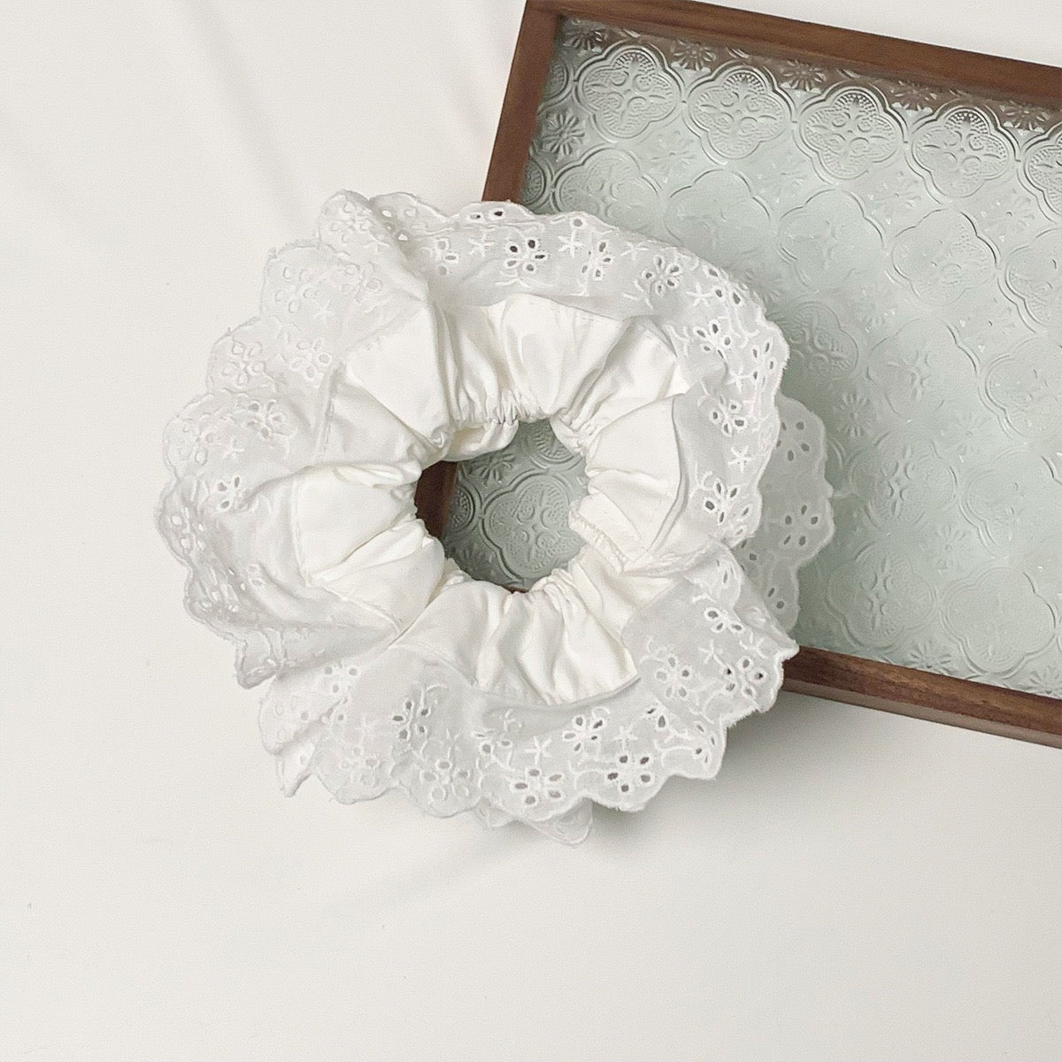 Grace Lace Scrunchie