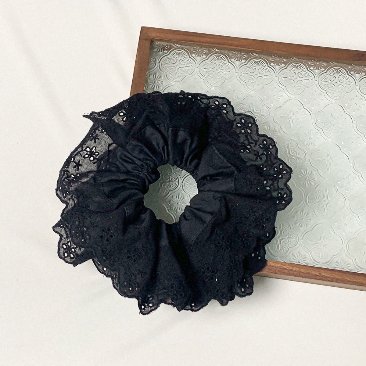 Grace Lace Scrunchie