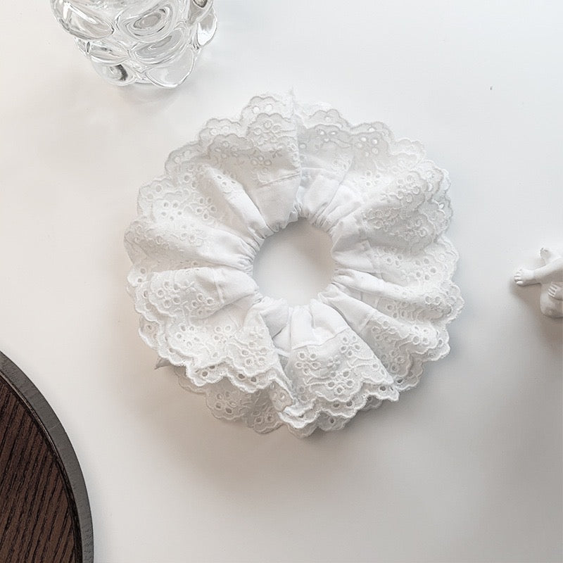 Grace Lace Scrunchie