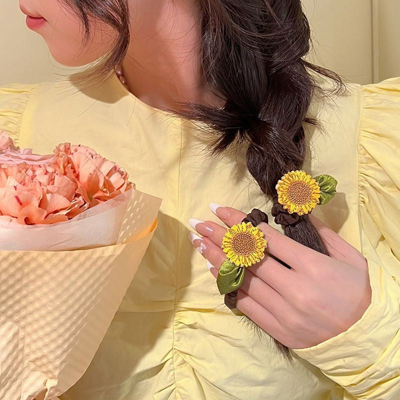 Sunflower  Scrunchie