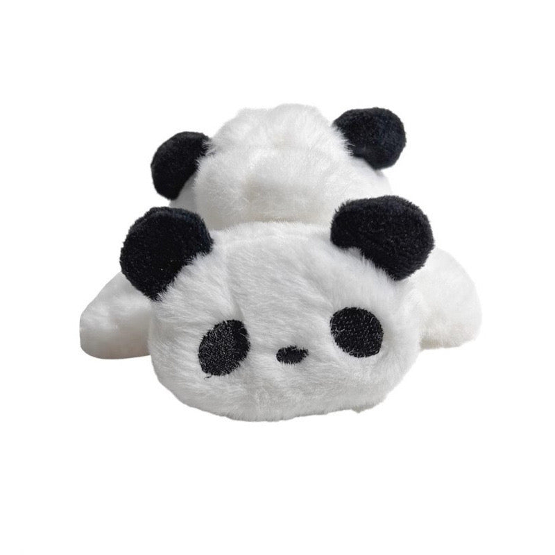 Fluffy Panda Doll Hair Claw