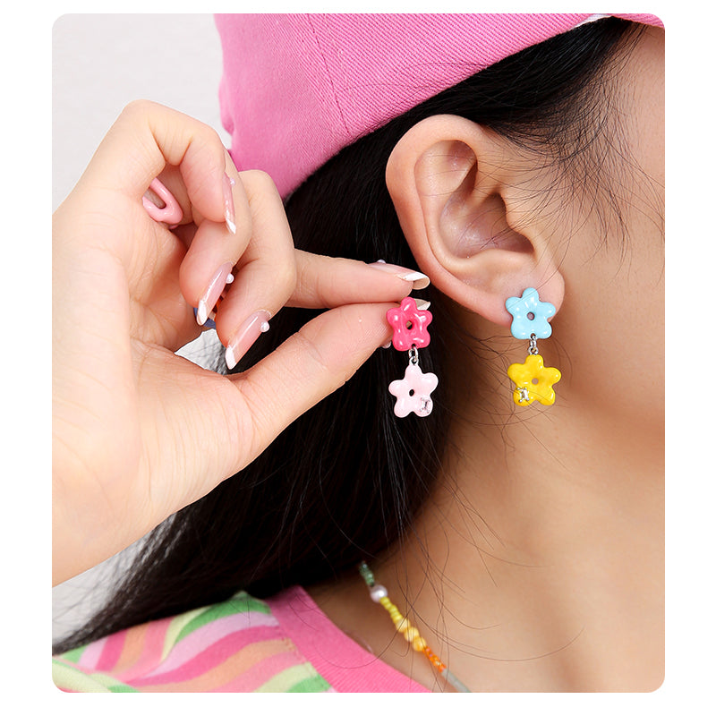 Sweet Flowers Y2K Earrings