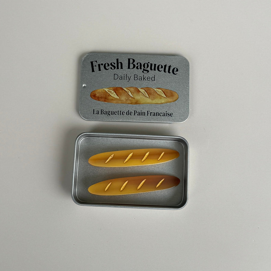 2Pcs French Baguette Hair Clips Set