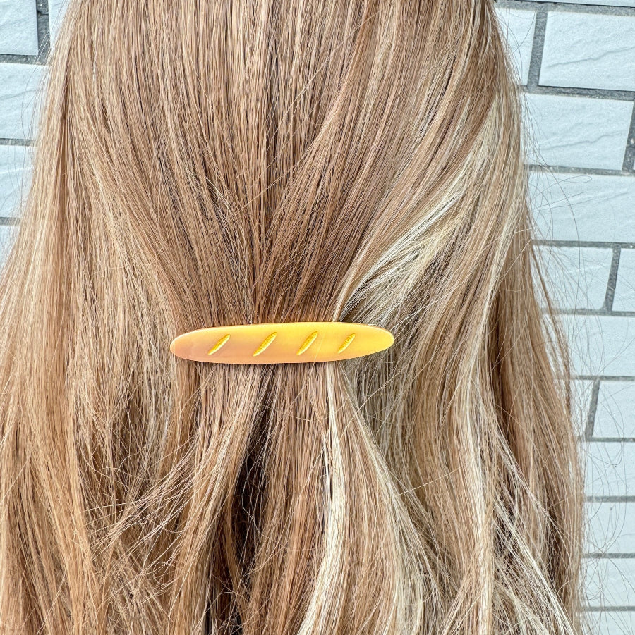 2Pcs French Baguette Hair Clips Set