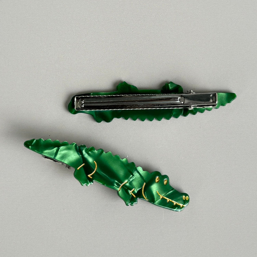 Alligator hair clip