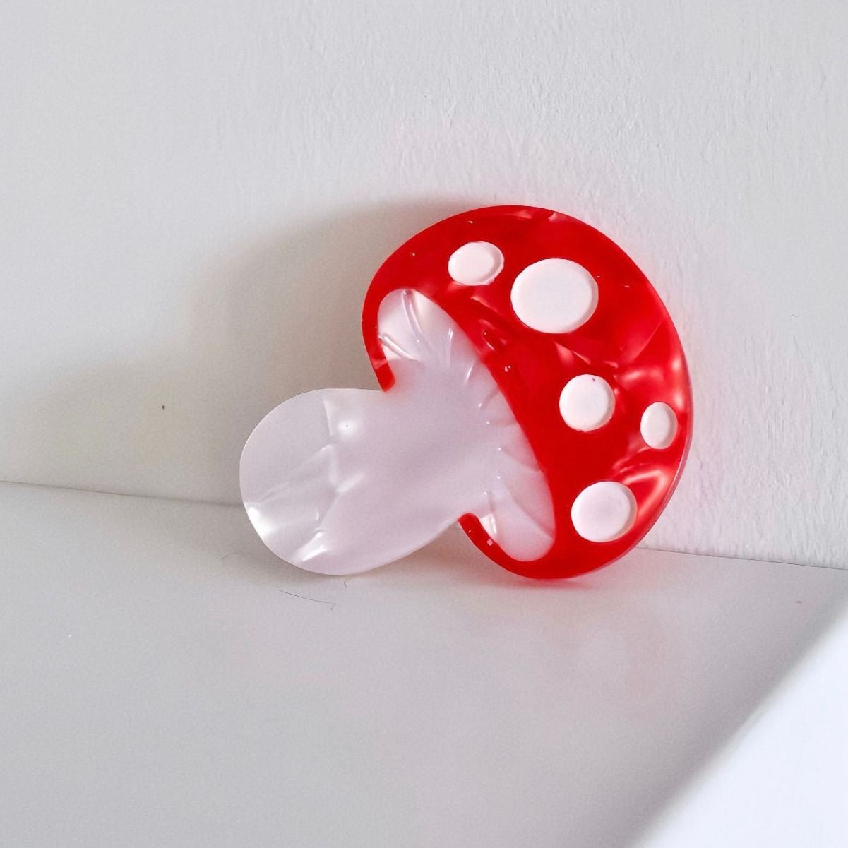 Mini Mushroom Hair Clip