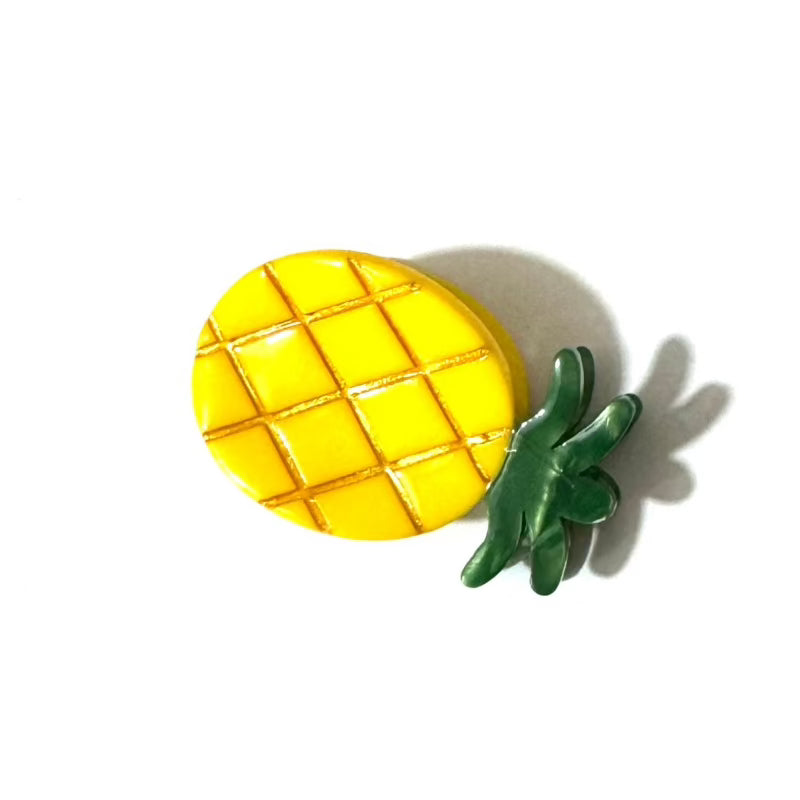 Mini Fruit Pineapple Hair Claw