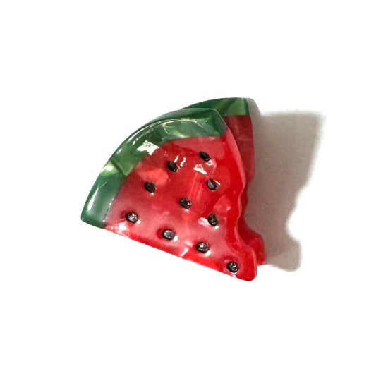 Mini Fruit Watermelon Hair Claw