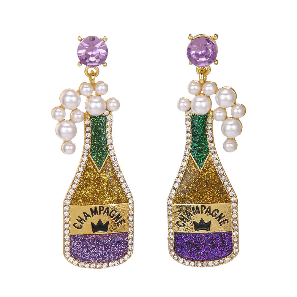 Champagne Earrings