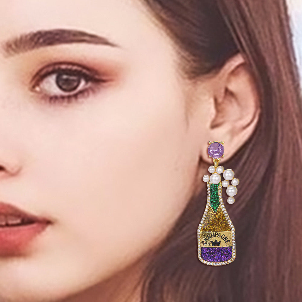 Champagne Earrings