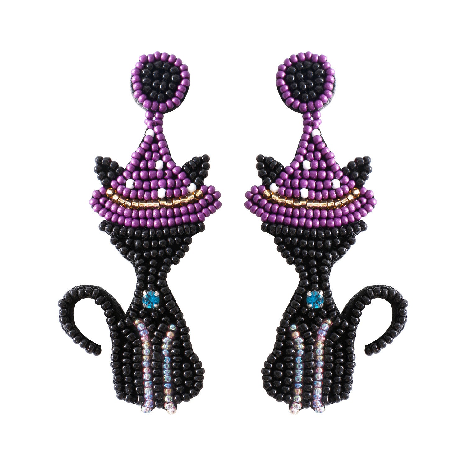 Black Cat Earrings