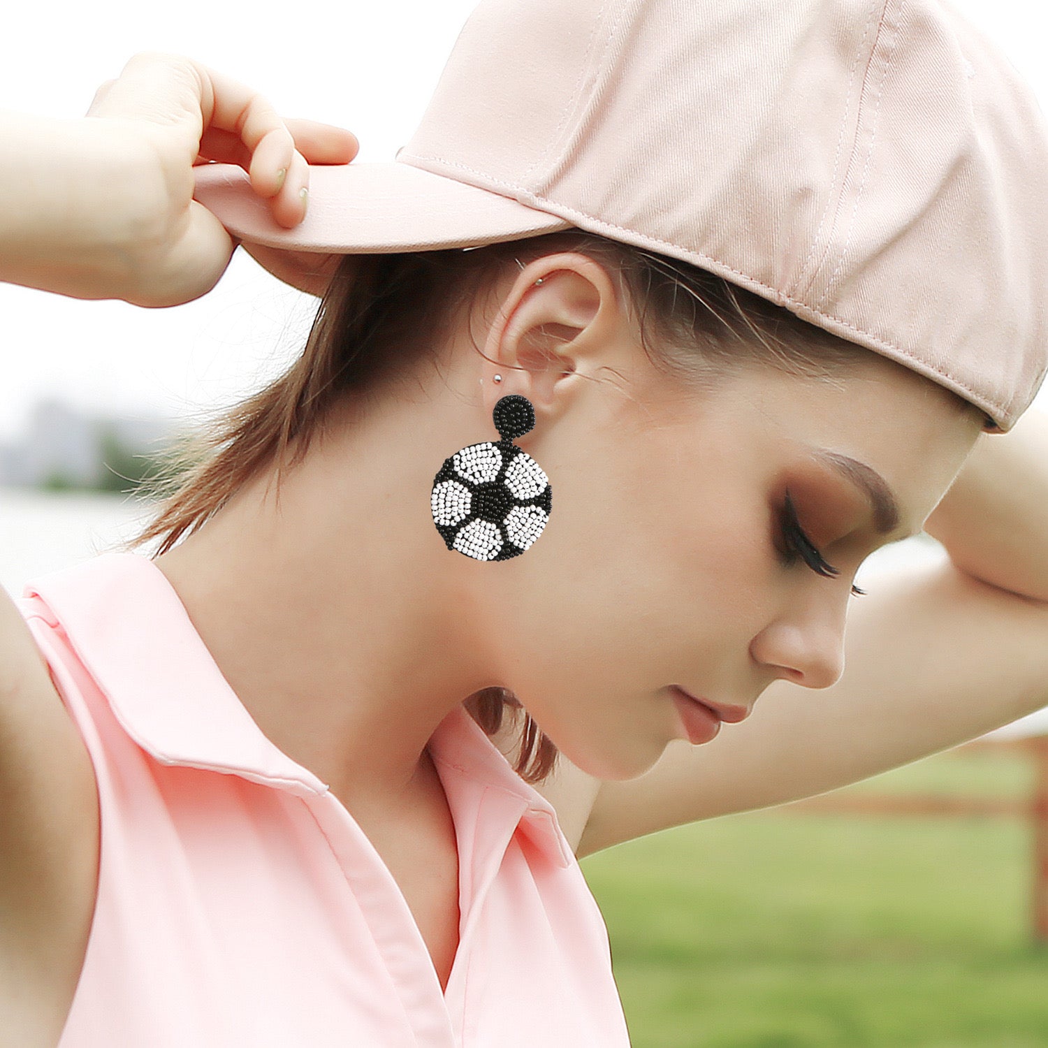 Football Earrings