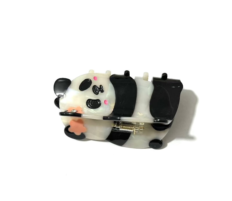 Cute Panda Hair Claw