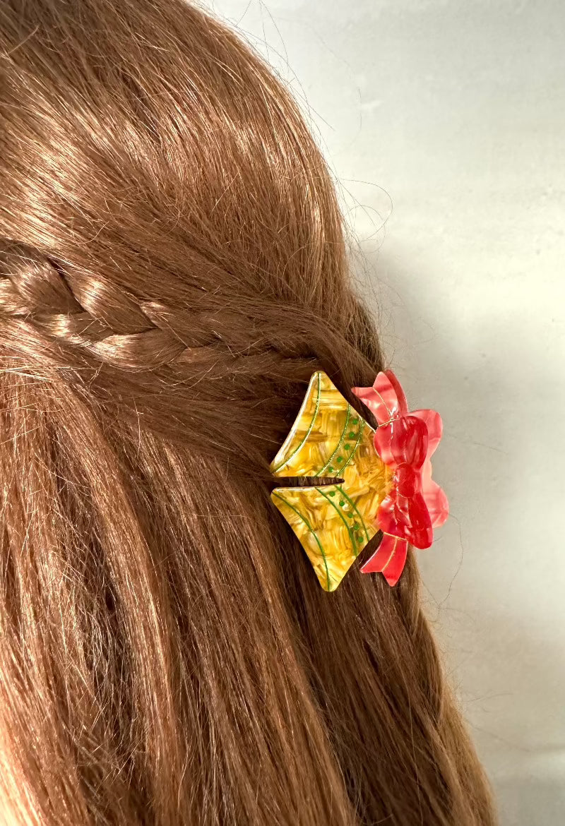 Christmas Bell Hair Claw