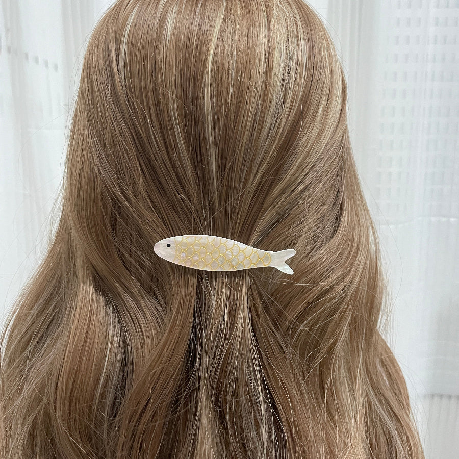 Sardine Fish Hair Clips Set