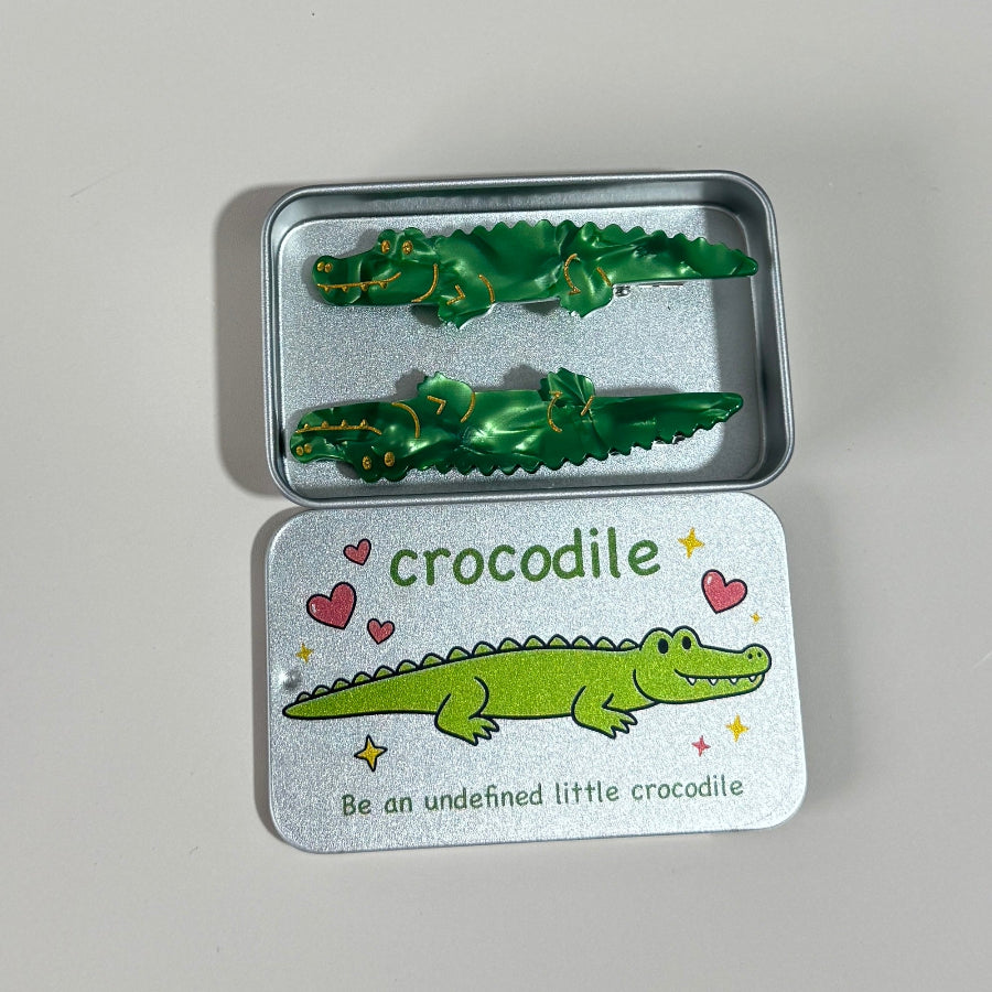 Alligator hair clip