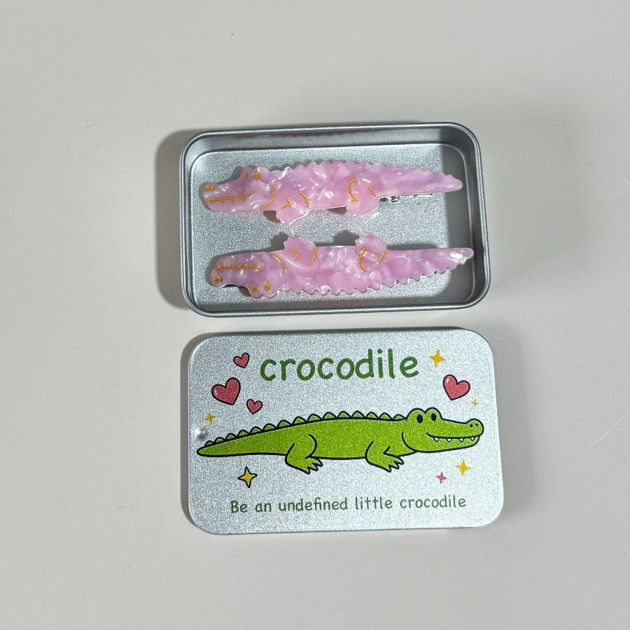 Alligator hair clip