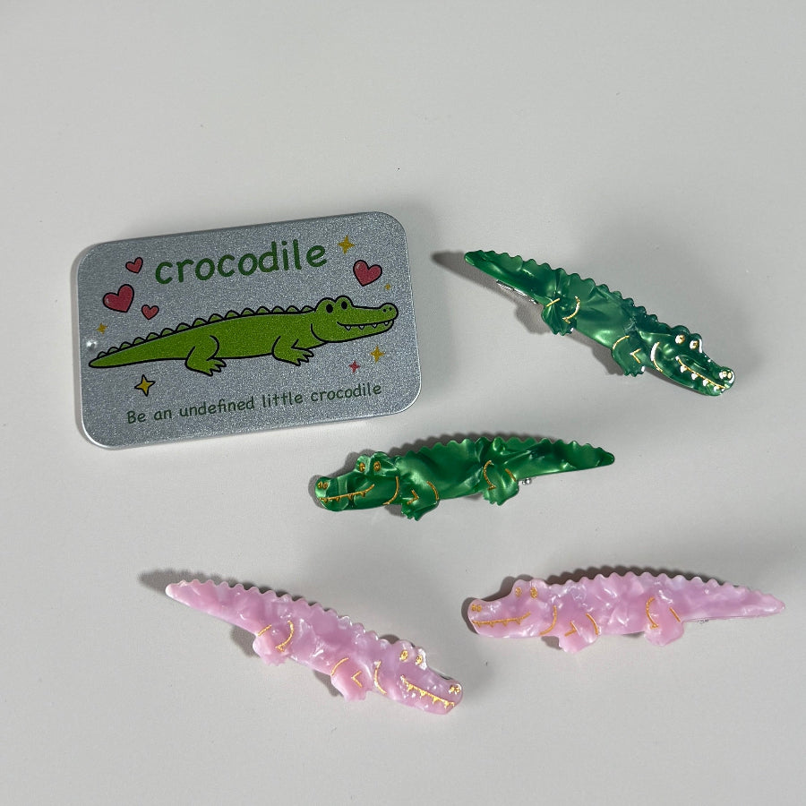 Alligator hair clip