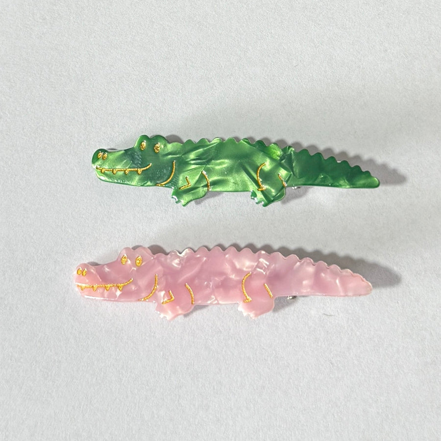 Alligator hair clip