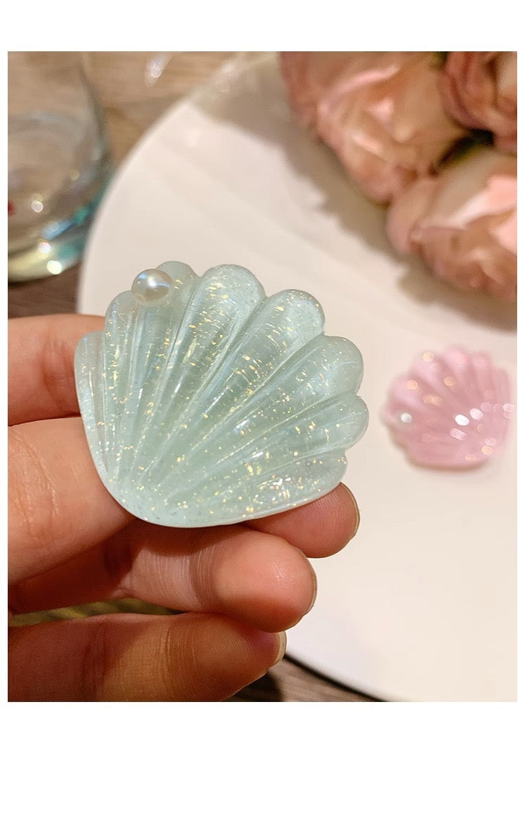 Ocean Starfish Shells Hair Clip(2pcs)