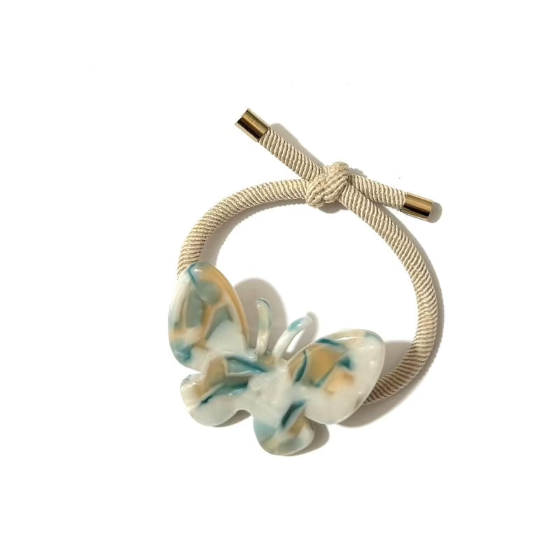 Butterfly Garden Hair Scrunchie