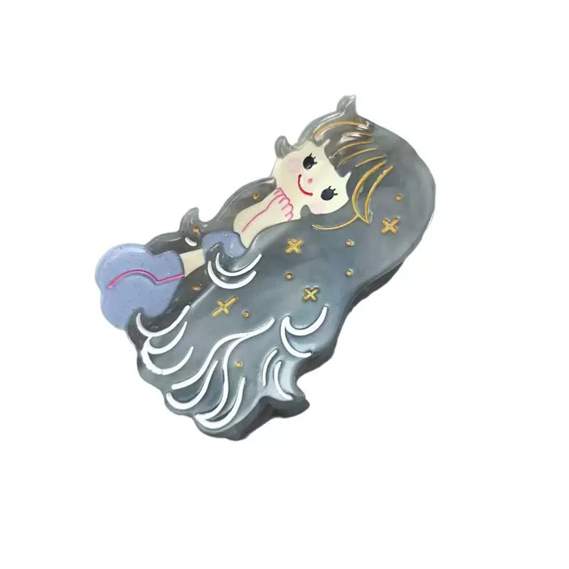 Cute Little Girl Hair Claw
