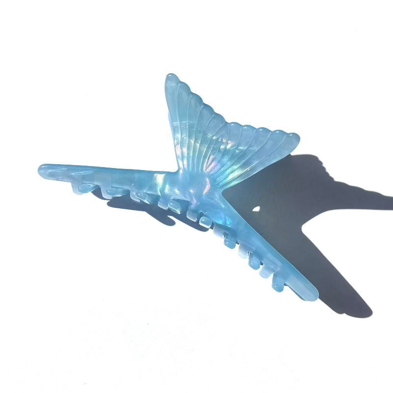 Blue Mermaid Tails Hair Claw