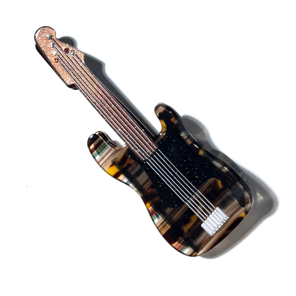 Guitar Hair Claw In Jelly