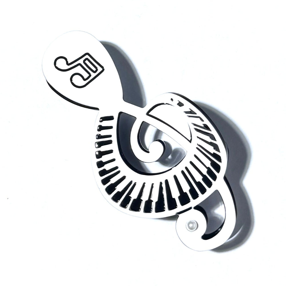 Musical Symbols Hair Claw