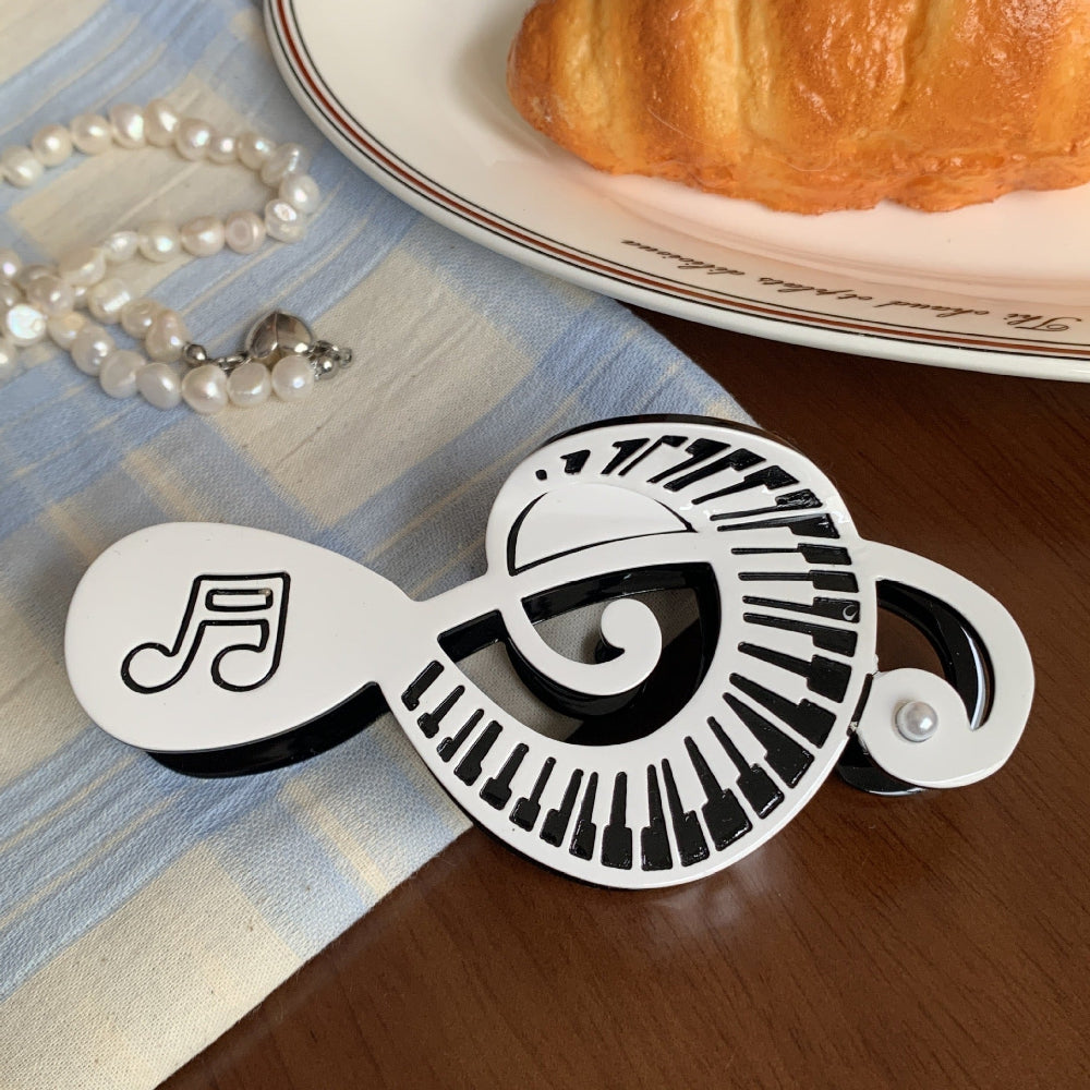 Musical Symbols Hair Claw