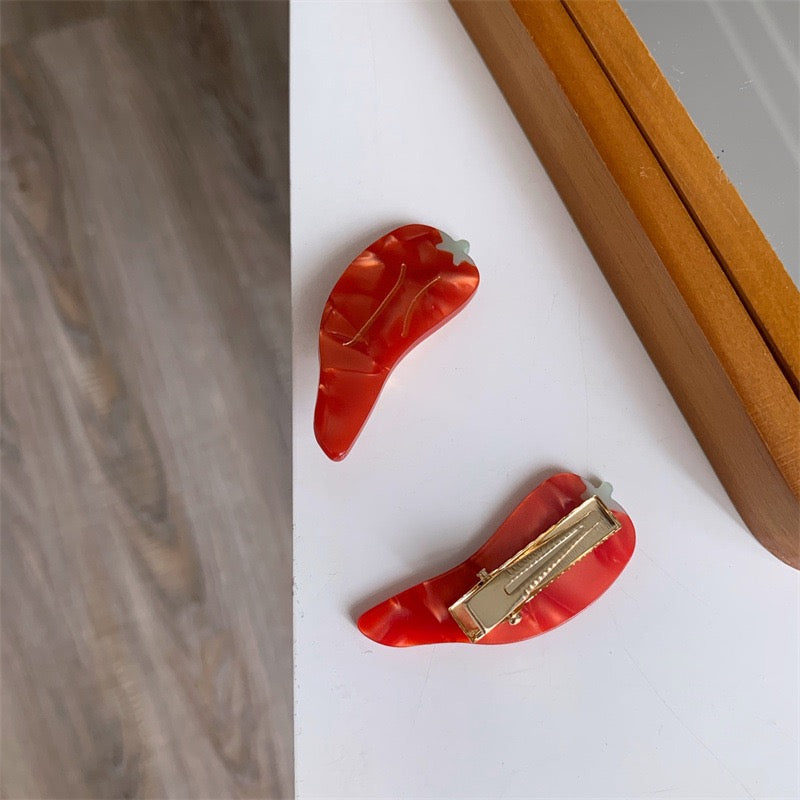 Red Chili Hair Clip