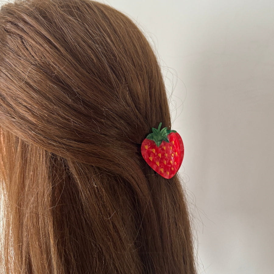 Strawberry Summer Hair Claw