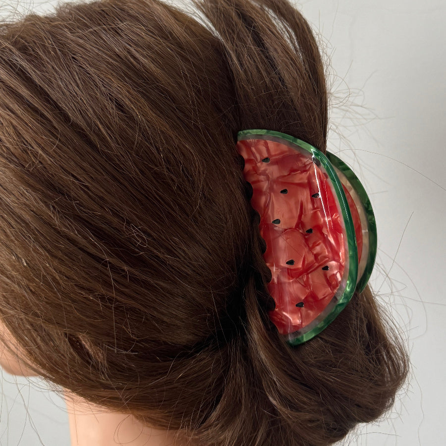Big Watermelon Hair Claw