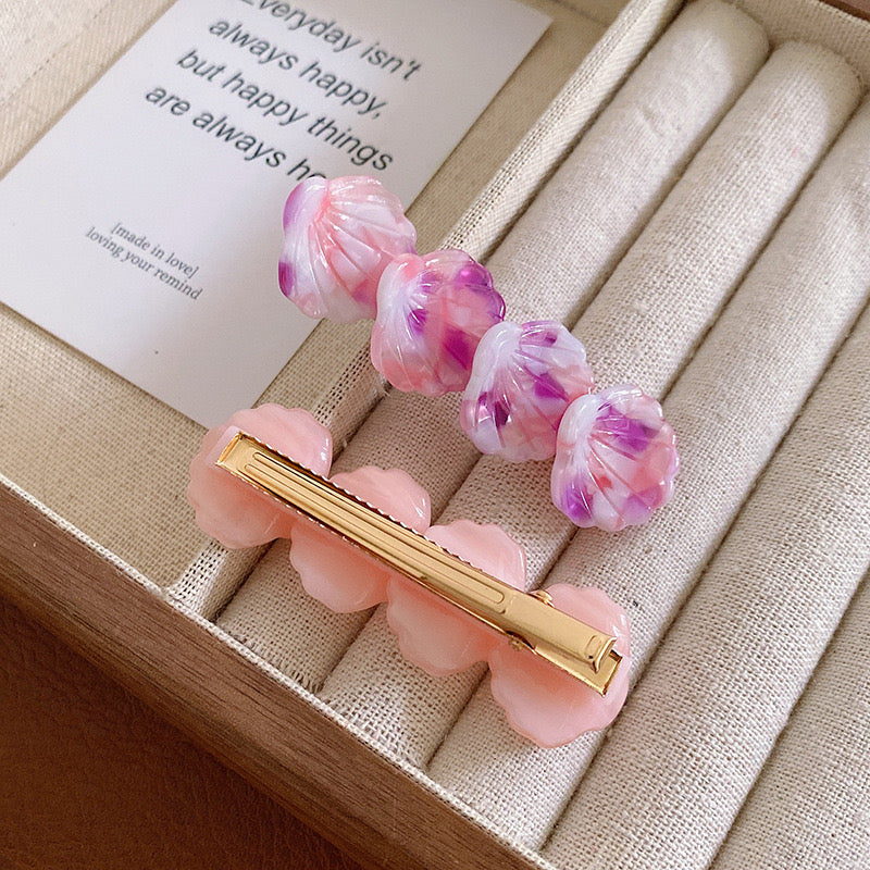 Shell Conch Hair Clip(3pcs)