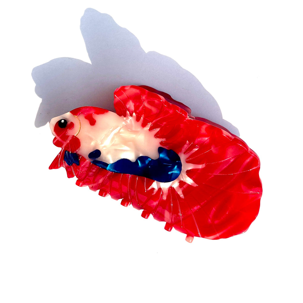 Red Betta Hair Claw