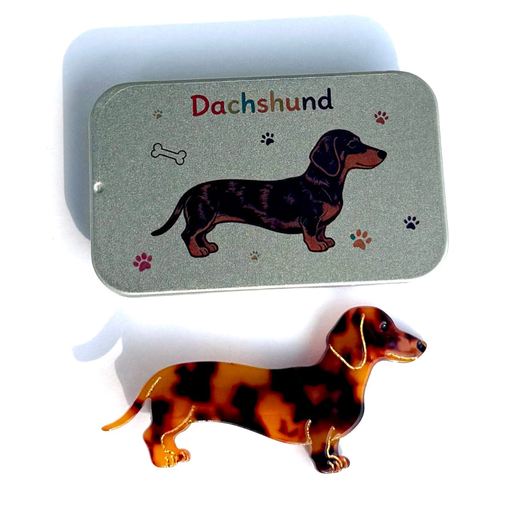 Dachshund Hair Clips Set
