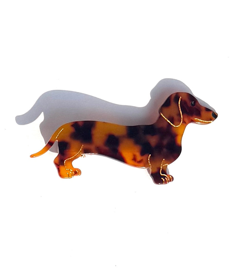 Dachshund Hair Clips Set