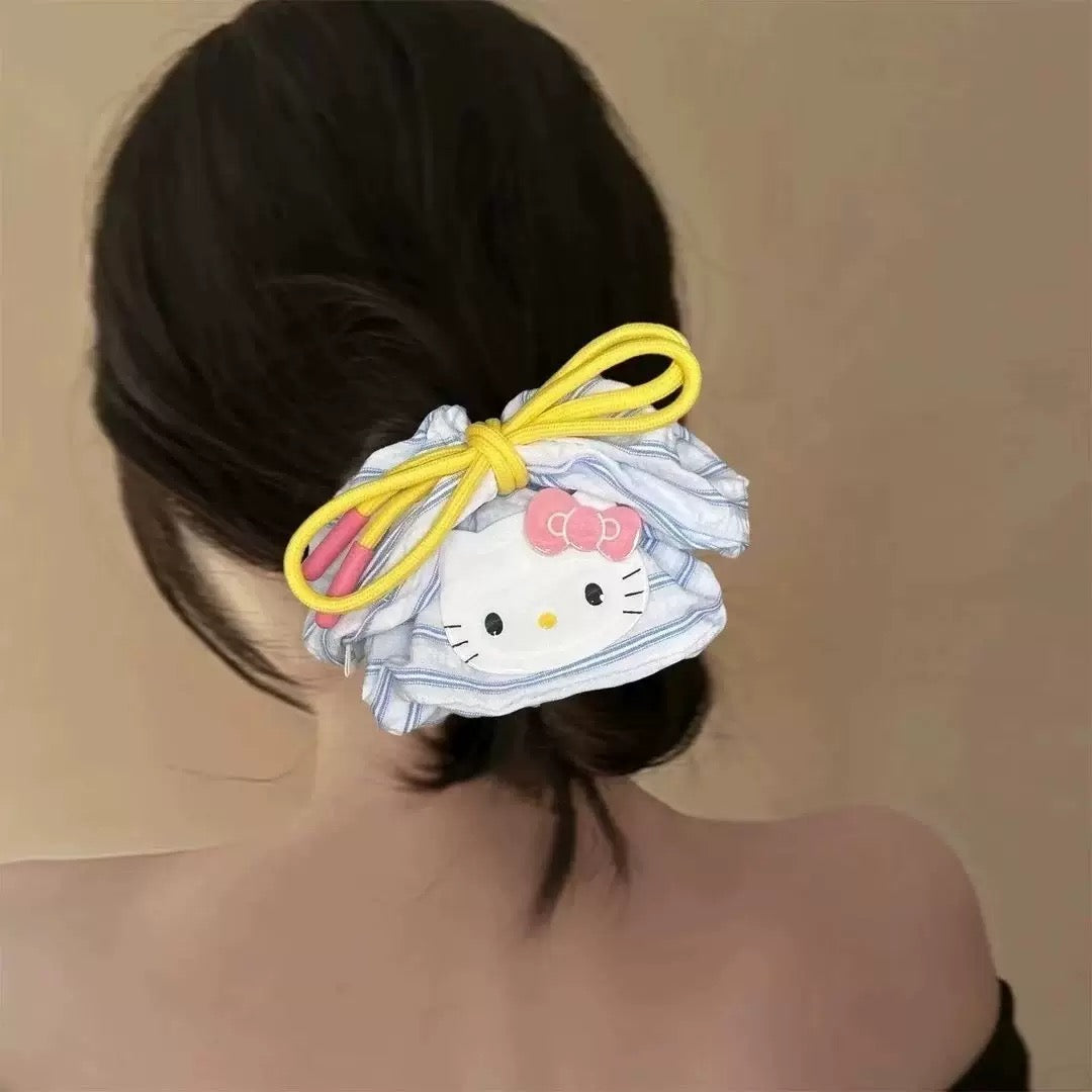 Hello Kitty Cat Scrunchie