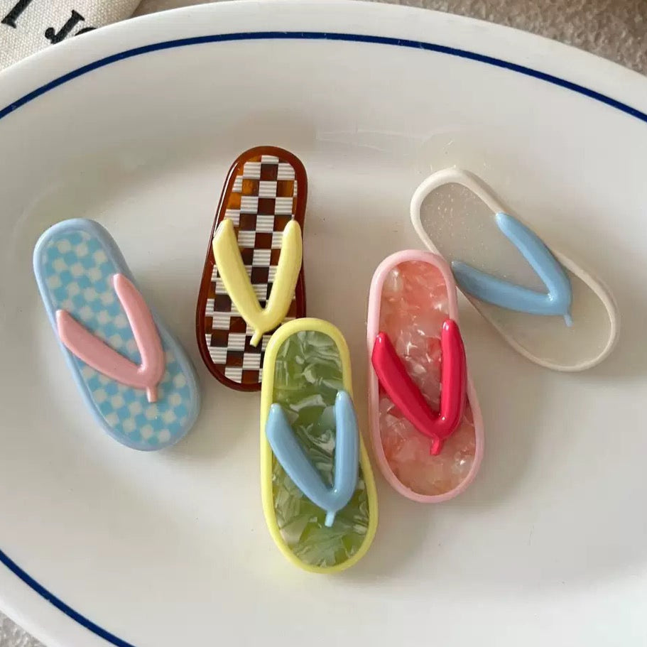 Summer Sandals Slipper Hair Clip