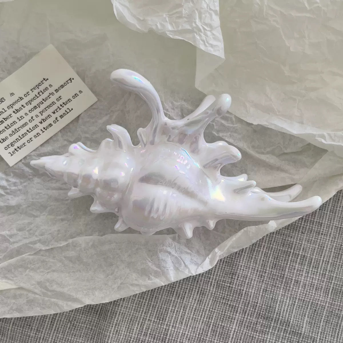 Shell Conch Hair Claw