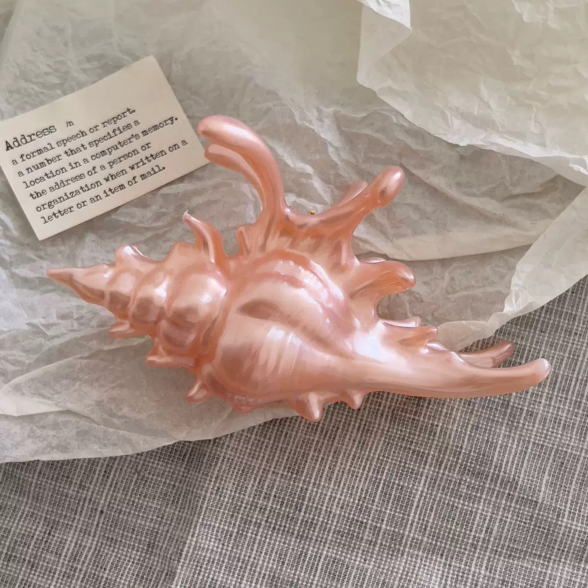 Shell Conch Hair Claw
