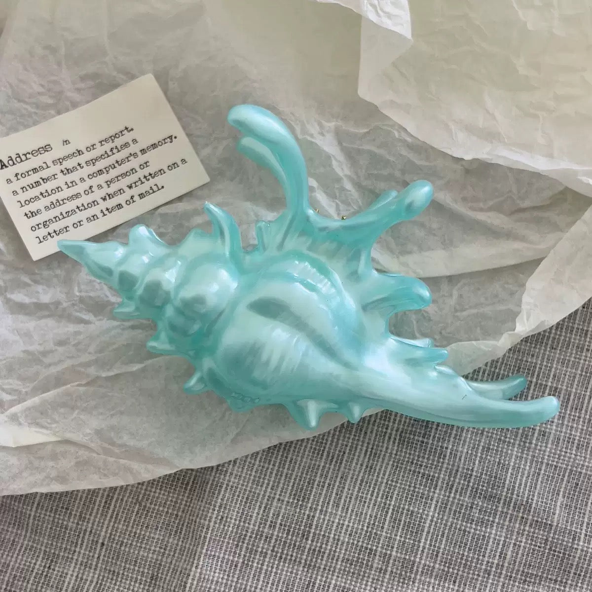 Shell Conch Hair Claw