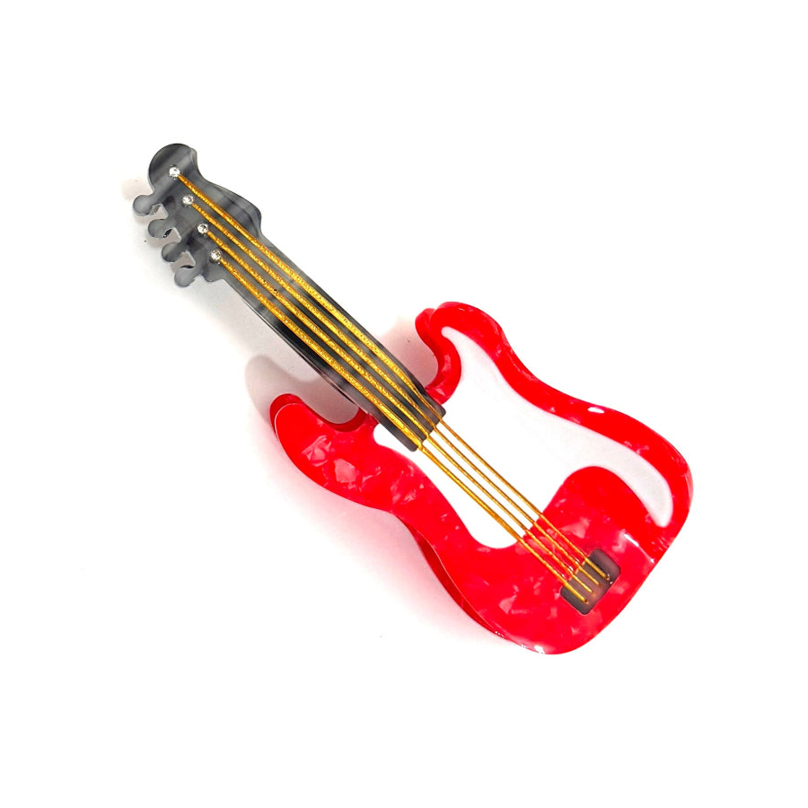 Bass Guitar Hair Claw